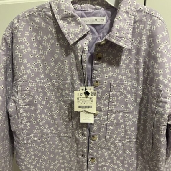 Zara quilted shirt - Picture 1 of 3